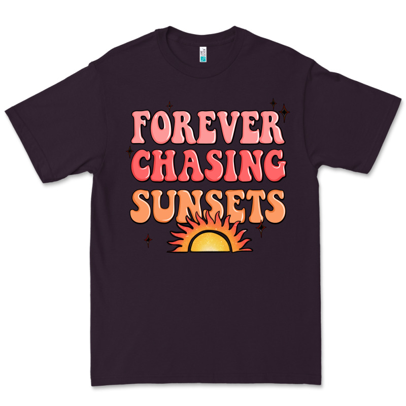 Forever Chasing Sunsets Premium Tee by JahusDesignShop | Teevron