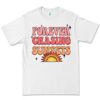 White forever chasing sunsets Premium Tee - JahusDesignShop