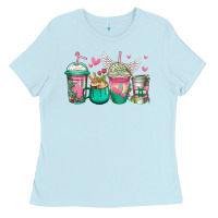 Baby Blue best mom ever mothers day coffee cups Ladies Tee - Jasminsmagicworld
