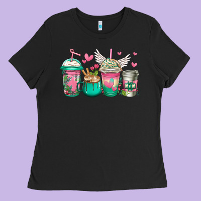 Best Mom Ever Mothers Day Coffee Cups Ladies Tee Designed By Jasminsmagicworld