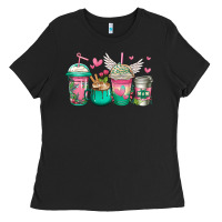 Black best mom ever mothers day coffee cups Ladies Tee - Jasminsmagicworld
