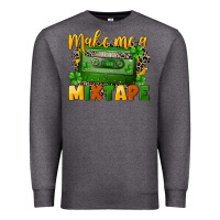 Charcoal Heather Make me a mixtape St. Patrick's Day Premium Sweatshirt - CowGirlArtShop