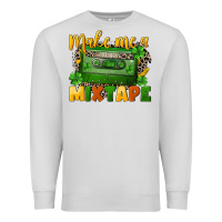 Dove Grey Make me a mixtape St. Patrick's Day Premium Sweatshirt - CowGirlArtShop