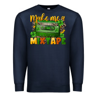 Navy Make me a mixtape St. Patrick's Day Premium Sweatshirt - CowGirlArtShop