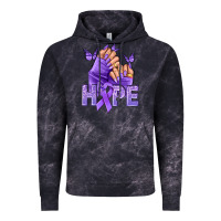 Cloud Black Hope all Cancers nails Vintage Hoodie - NancyCooperArtShop