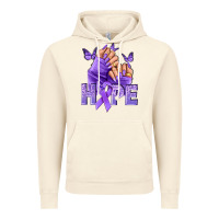 Vintage Artic Hope all Cancers nails Vintage Hoodie - NancyCooperArtShop