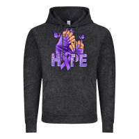 Vintage Black Hope all Cancers nails Vintage Hoodie - NancyCooperArtShop