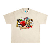 Sandshell teacher school love Urban Heavy Tee - NancyCooperArtShop