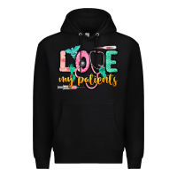 Black Love my patients Premium Hoodie - CowGirlArtShop