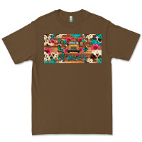Cacao bus driver school bus cowhide license plate Premium Tee - Artiststas