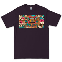 Plum bus driver school bus cowhide license plate Premium Tee - Artiststas