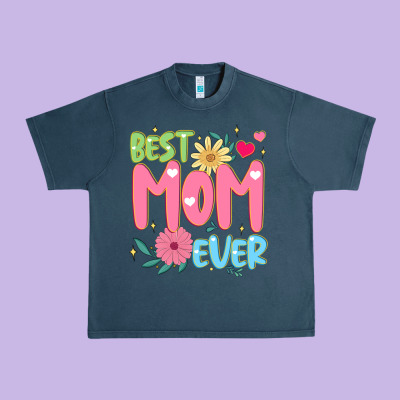 Best Mom Ever Urban Heavy Tee Designed By Jahusdesignshop