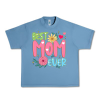 Pebble Blue best mom ever Urban Heavy Tee - JahusDesignShop