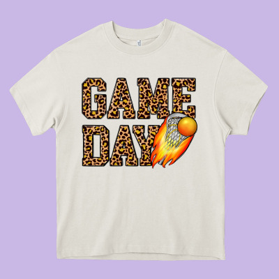 Game Day Lacrosse Heavy Core Tee Designed By Jahusdesignshop