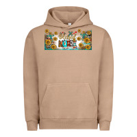 Pigment Burro blessed nurse libbey glass Urban Hoodie - BundleAndBundleShop
