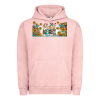 Pigment Salmon blessed nurse libbey glass Urban Hoodie - BundleAndBundleShop