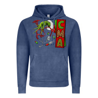 Vintage Denim grinch hand cma nurse Vintage Hoodie - NancyCooperArtShop