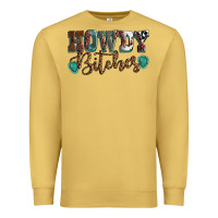 Antique Gold Howdy bitches mother's day Premium Sweatshirt - HowdyJamesFarm
