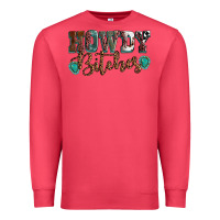Cardinal Howdy bitches mother's day Premium Sweatshirt - HowdyJamesFarm