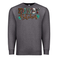 Charcoal Heather Howdy bitches mother's day Premium Sweatshirt - HowdyJamesFarm