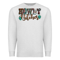 Oatmeal Heather Howdy bitches mother's day Premium Sweatshirt - HowdyJamesFarm