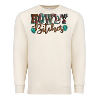 Sandshell Howdy bitches mother's day Premium Sweatshirt - HowdyJamesFarm