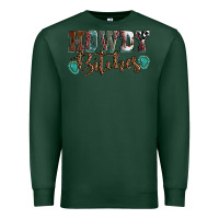 Sports Green Howdy bitches mother's day Premium Sweatshirt - HowdyJamesFarm