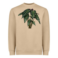 Mushroom Amazon Elephant Ear Heavyweight Sweatshirt - LillyAllenDesigns