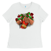 White Latina Mexican Ladies Tee - RanaPortraitStore