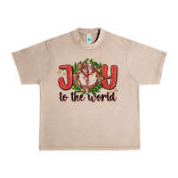 French Oak joy to the world Urban Heavy Tee - MaliasSmallBusiness