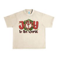 Sandshell joy to the world Urban Heavy Tee - MaliasSmallBusiness