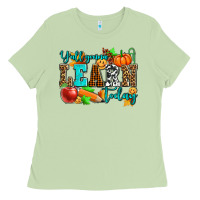 Matcha y'all gonna learn today pumpkin and pen Ladies Tee - AdoDesignShop