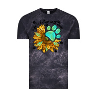 Cloud Black life is better with dogs Vintage Tee - NancyCooperArtShop