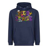 Navy Mardi Gras Med Surge Heavyweight Hoodie - HowdyJamesFarm