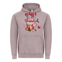 Vintage Zinc mama coffee cups Vintage Hoodie - MaliasSmallBusiness