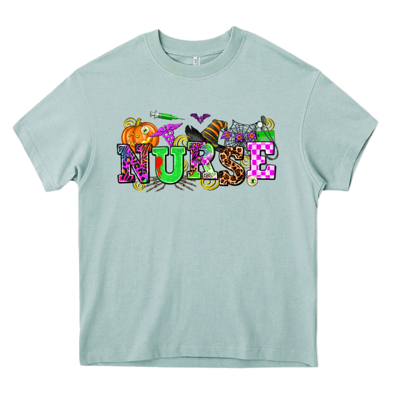 Halloween Nurse Heavy Core Tee by AdoDesignShop | Teevron