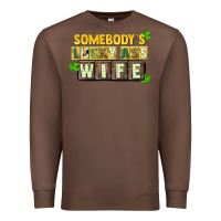 Chestnut St. Patrick's Somebody's lucky ass wife Premium Sweatshirt - CowGirlArtShop