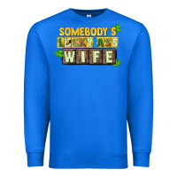 True Royal St. Patrick's Somebody's lucky ass wife Premium Sweatshirt - CowGirlArtShop