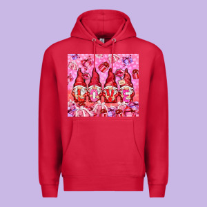 Love Gnomies With Gift Boxes Tumbler Premium Hoodie Designed By Howdyjamesfarm