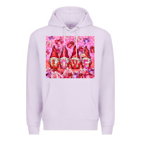Lilac Love gnomies with gift boxes tumbler Premium Hoodie - HowdyJamesFarm