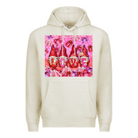 Oatmeal Heather Love gnomies with gift boxes tumbler Premium Hoodie - HowdyJamesFarm
