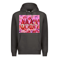 Smoke Love gnomies with gift boxes tumbler Premium Hoodie - HowdyJamesFarm
