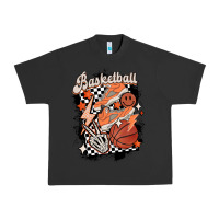 Pigment Black checkered retro basketball Urban Heavy Tee - MaliasSmallBusiness
