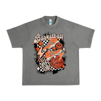 Tornado checkered retro basketball Urban Heavy Tee - MaliasSmallBusiness