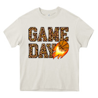 Cream game day basketball Heavy Core Tee - JahusDesignShop