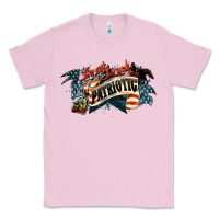 Bubblegum Pink patriotic drunk america Classic Tee - NancyCooperArtShop