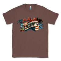 Chestnut patriotic drunk america Classic Tee - NancyCooperArtShop