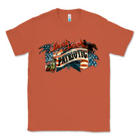 Copper patriotic drunk america Classic Tee - NancyCooperArtShop