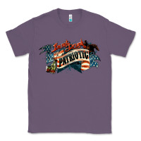 Lavender patriotic drunk america Classic Tee - NancyCooperArtShop