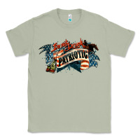 Matcha patriotic drunk america Classic Tee - NancyCooperArtShop